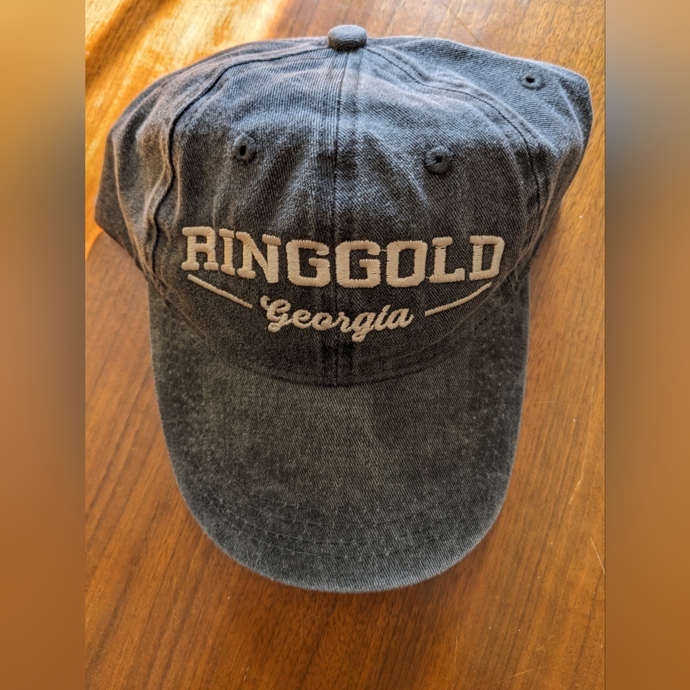 Ringgold GA grey ball cap adjustable NEW